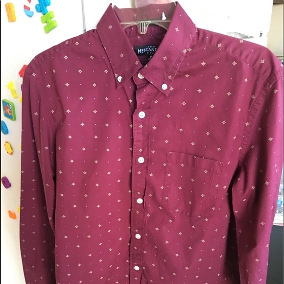 J Crew Mercantile Flex Button Front Shirt Slim - Picture 3 of 4